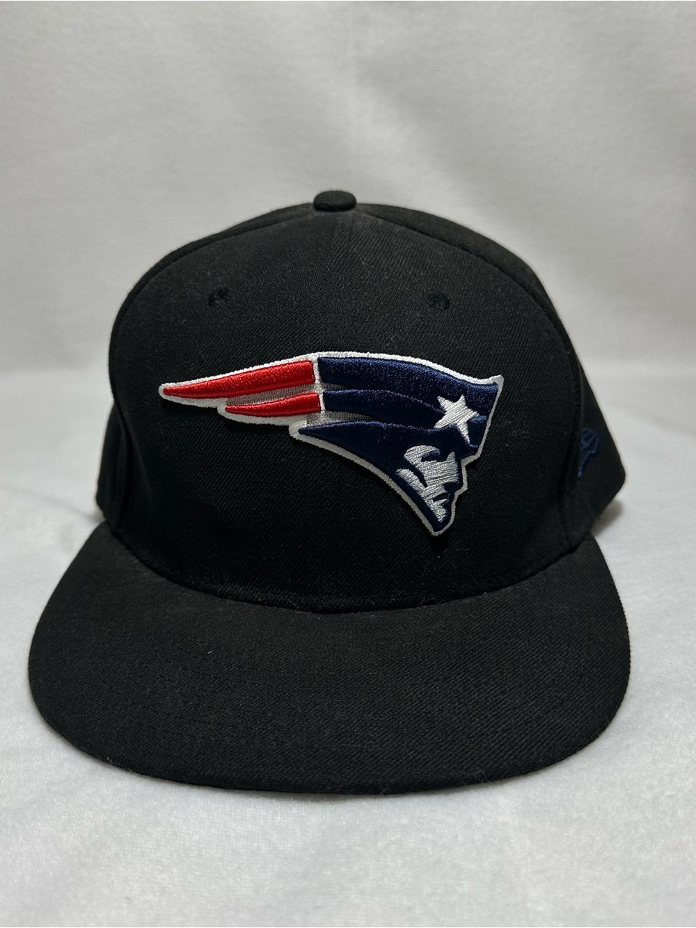 New Era 59FIFTY Patriots Fitted Hat Black Size 7 1/4